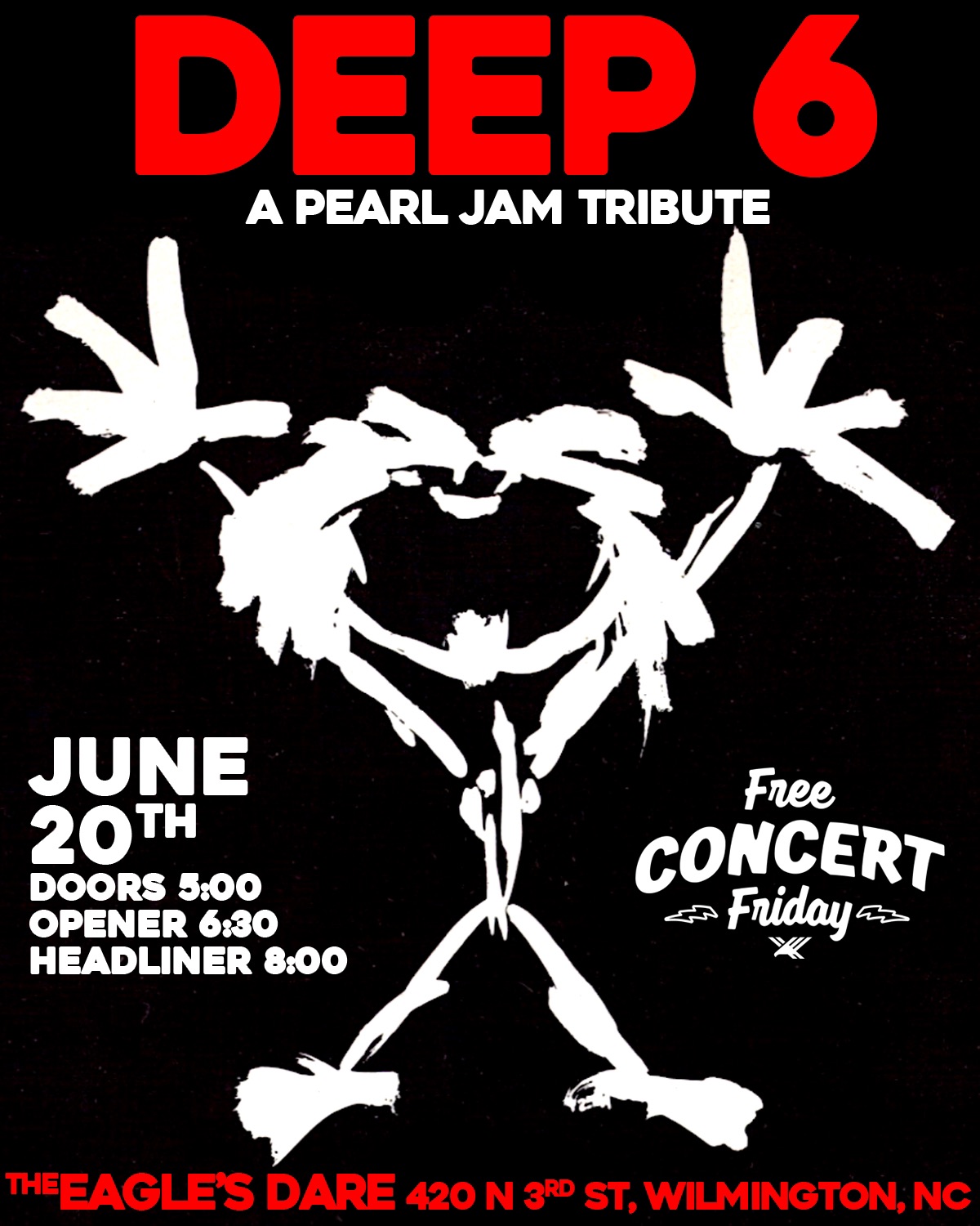 FREE CONCERT FRIDAY: A Pearl Jam tribute with Deep 6! Also ft. Audiomelt