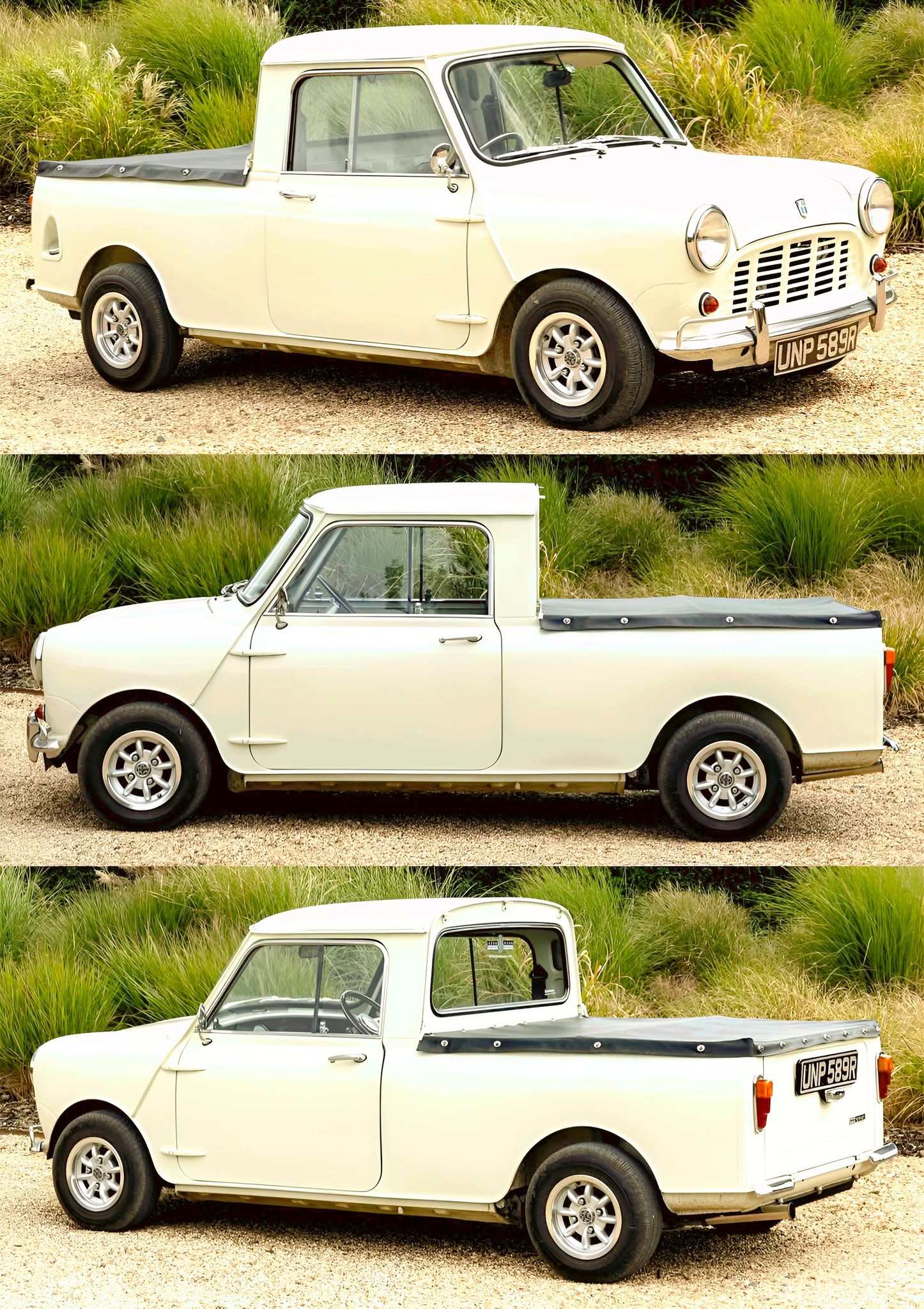 1976 Leyland Mini Pick Up. Powered by a 848cc engine. Not everyday
