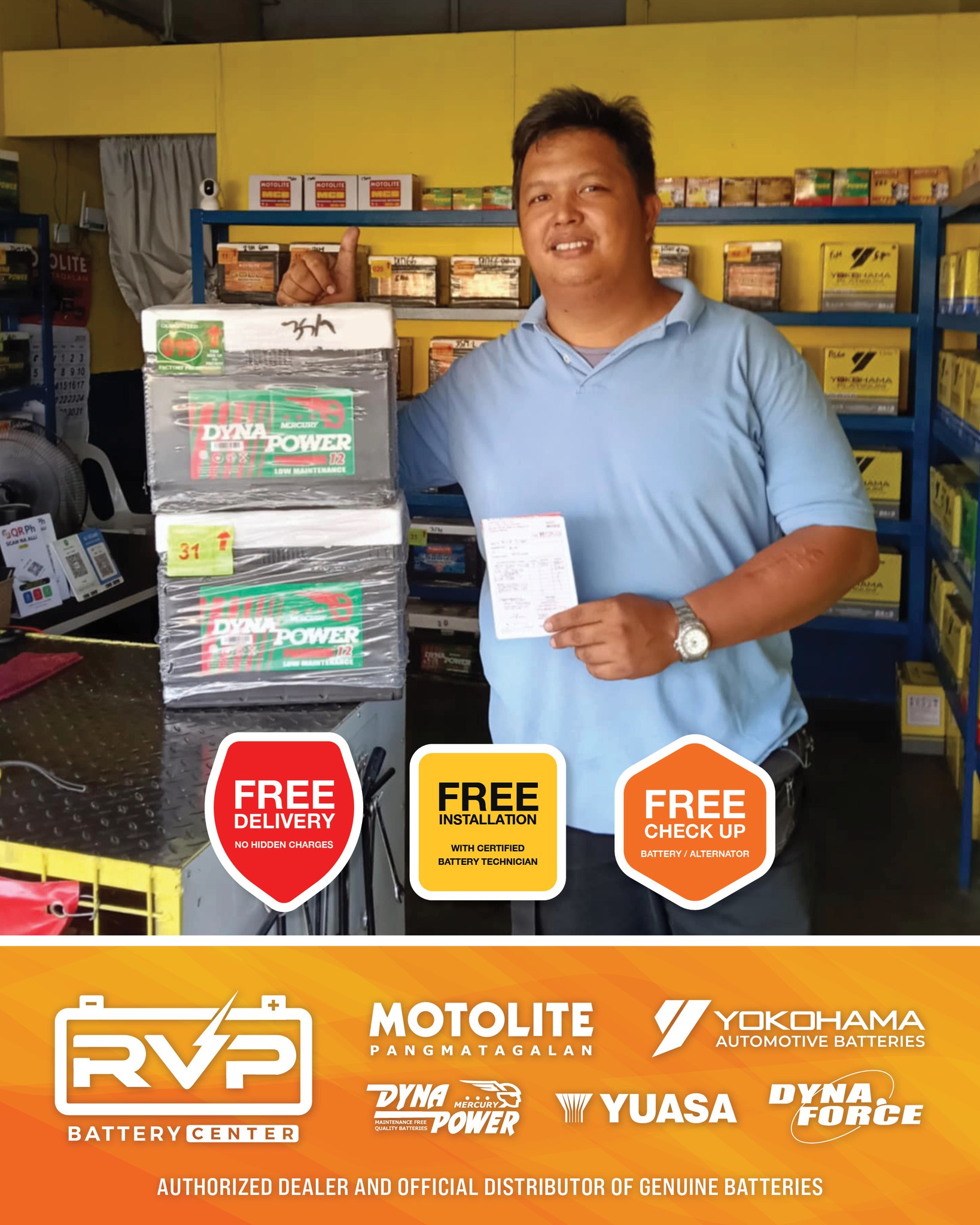 RVP Battery Center