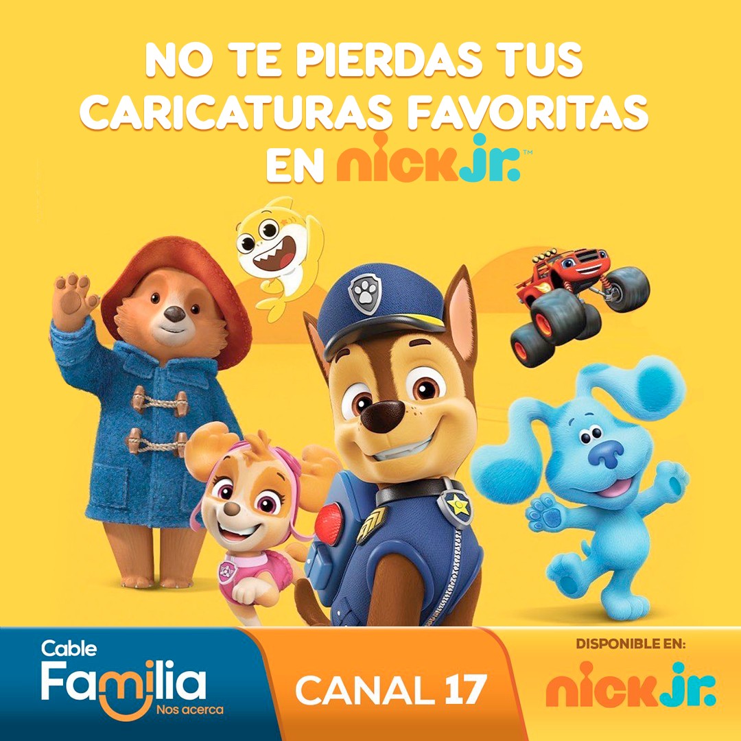 Nick Jr. proporciona programas... - Cable Familia EC