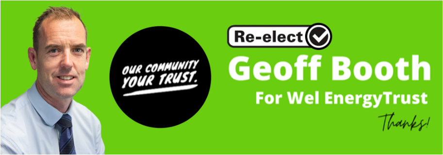 Geoff Booth for Wel Energy Trust