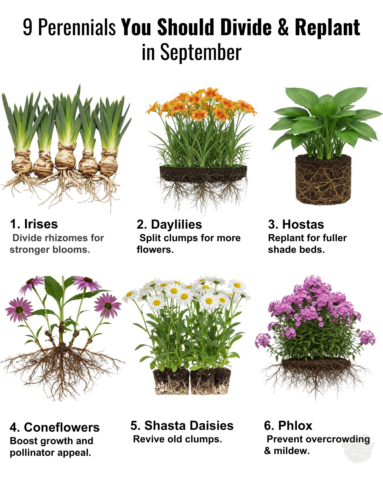 Gardening - 🌱 September is the ideal time to refresh your perennials ...