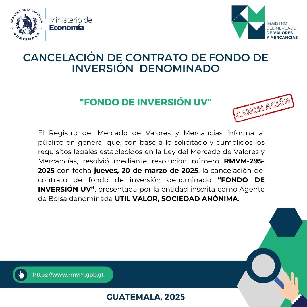 Registro del Mercado de Valores y Mercancías | Guatemala City