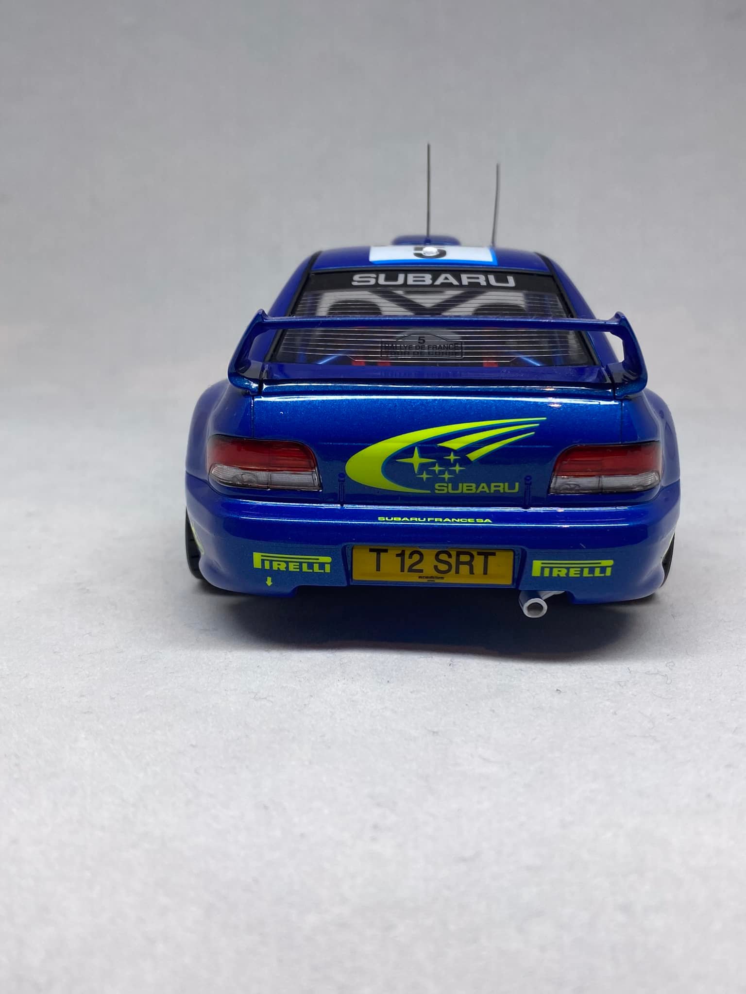 Finished this 1/24 Tamiya Subaru Impreza WRC'99