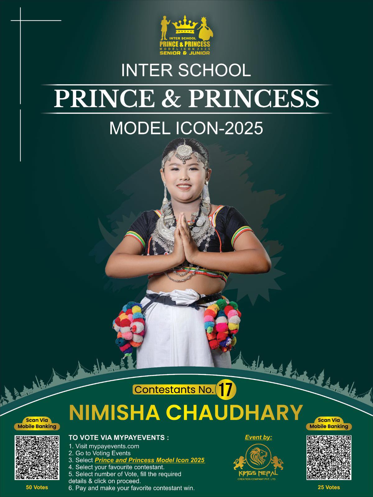 Inter - Kings nepal creation company PRESENTS Inter school prince ...
