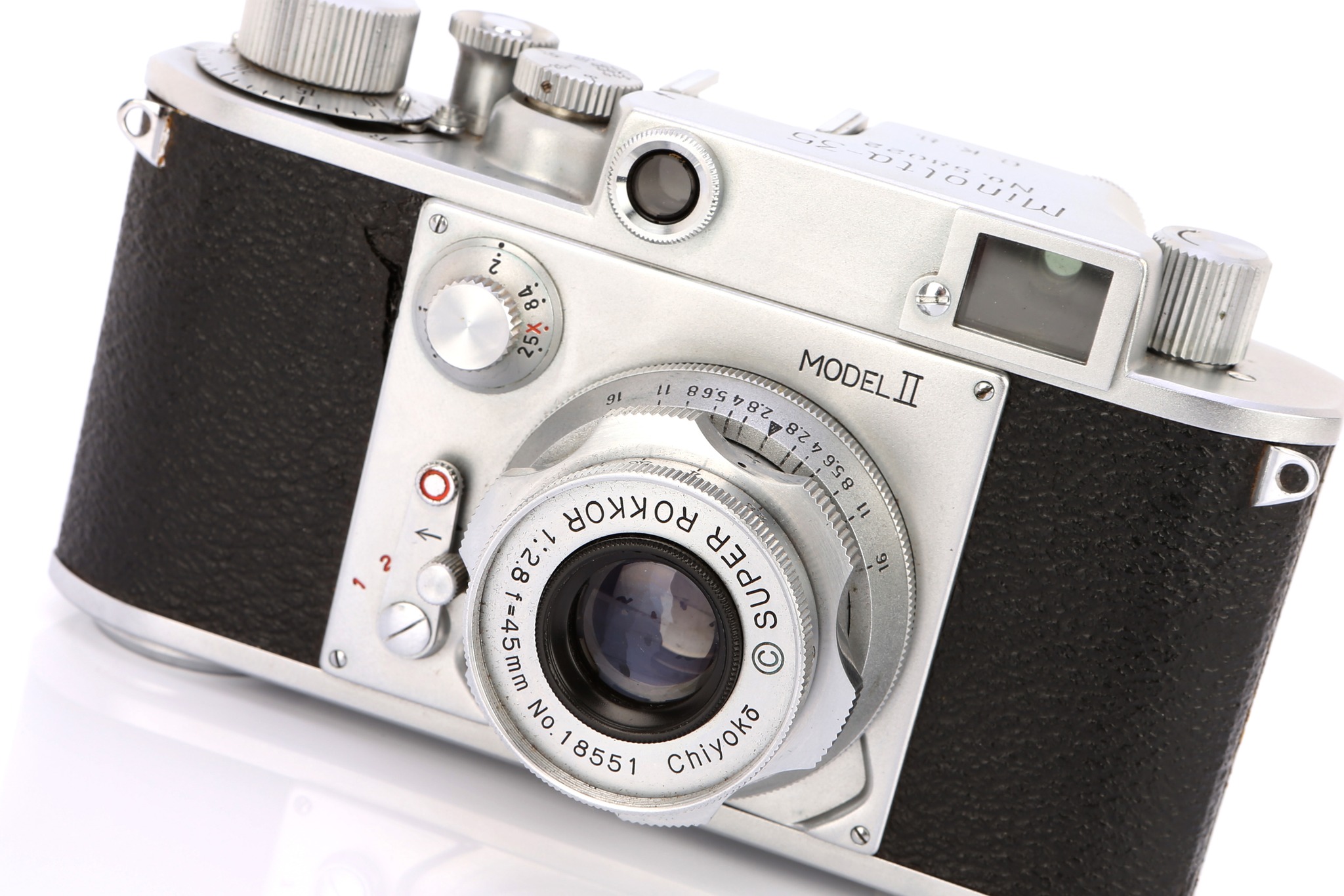 Minolta 35 II with Chiyoko Super Rokkor 5cm f/2 lens