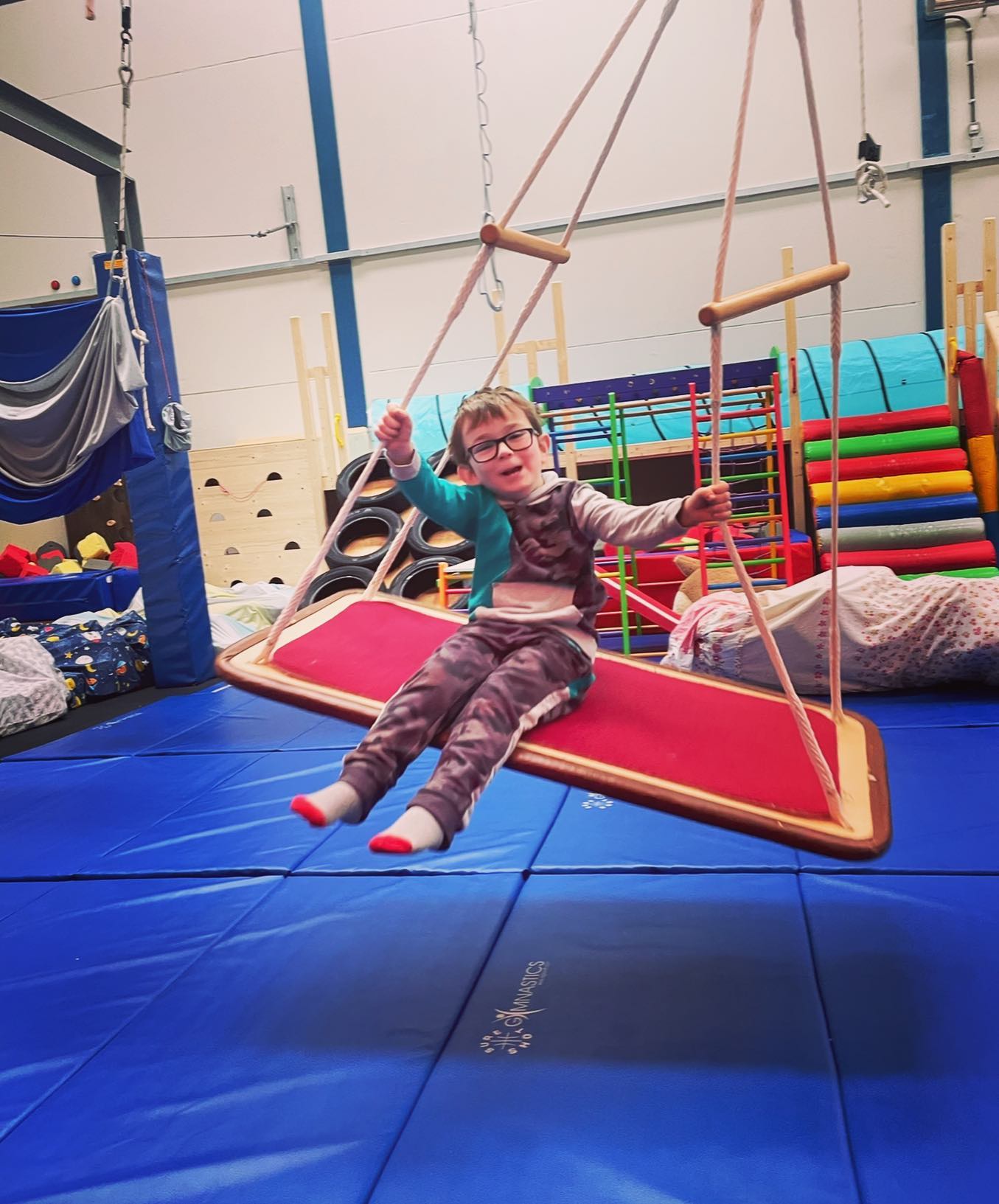 The Sensory - Swings! Why do we have so many?? Vestibular processing is ...