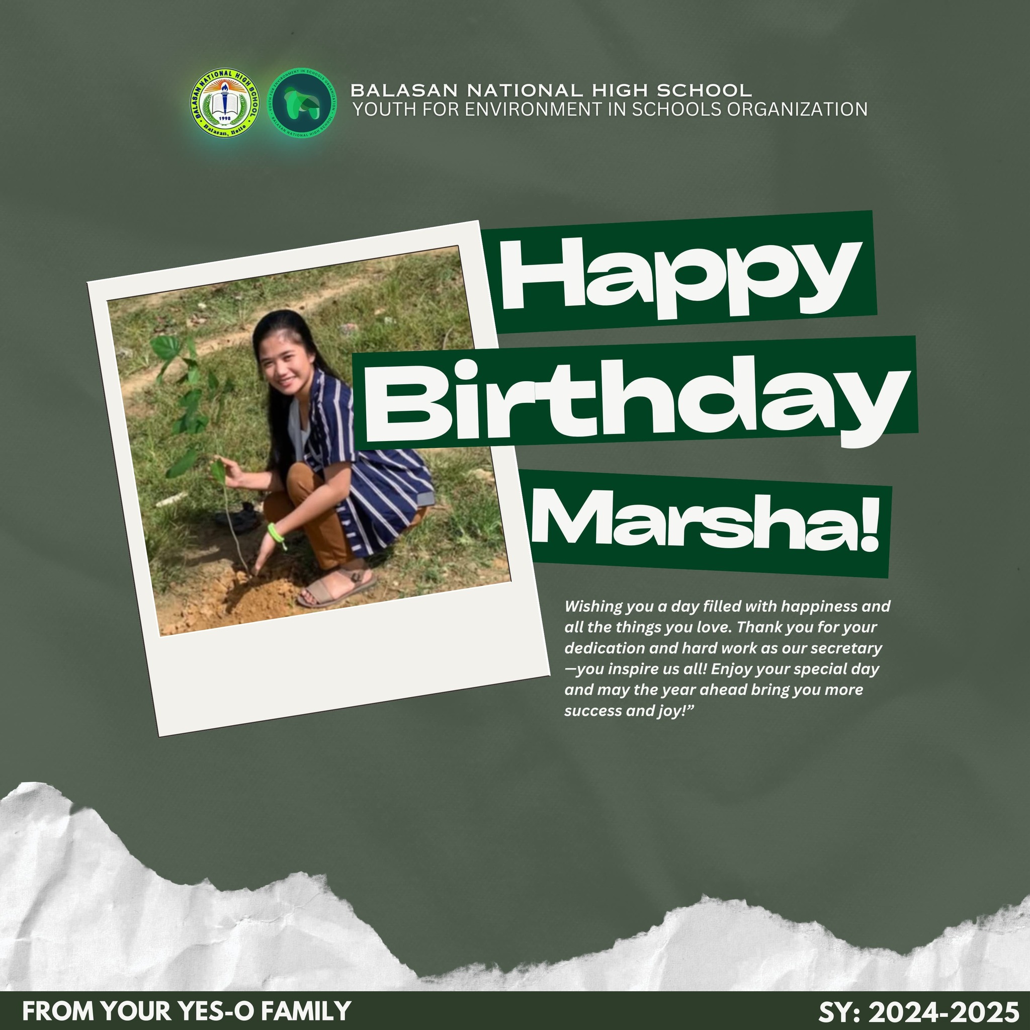 Youth - Happy Birthday, Marsha!We're so happy to celebrate with you ...