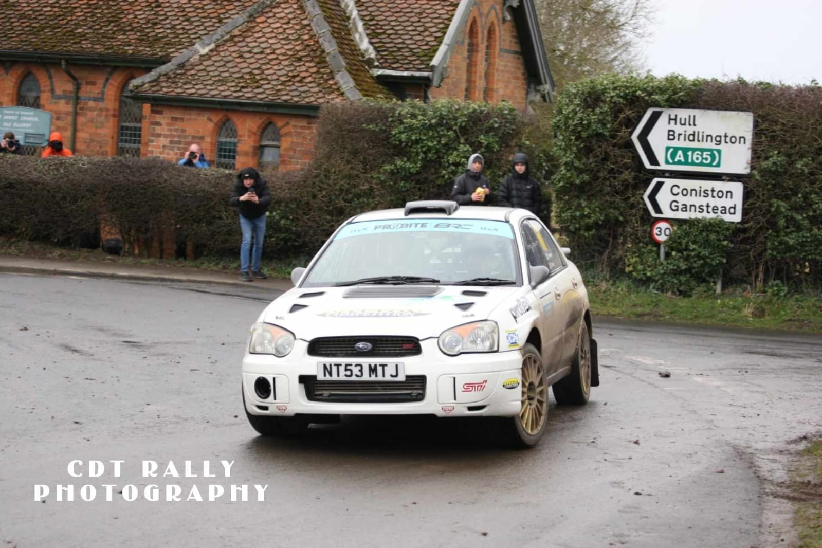 Rob Cotton Rallying