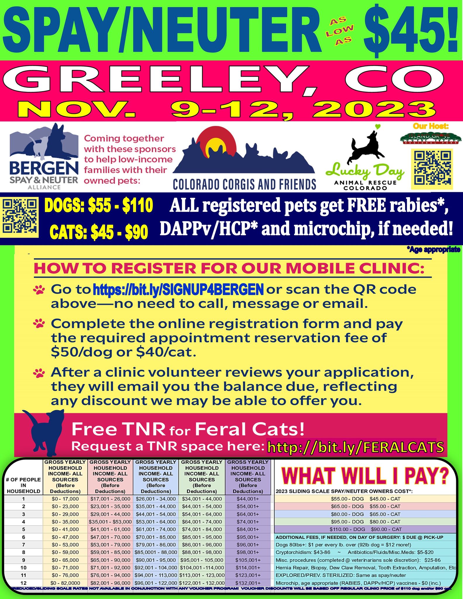 SIGN UP TODAY and $AVE,... - Bergen Spay and Neuter Alliance | Facebook
