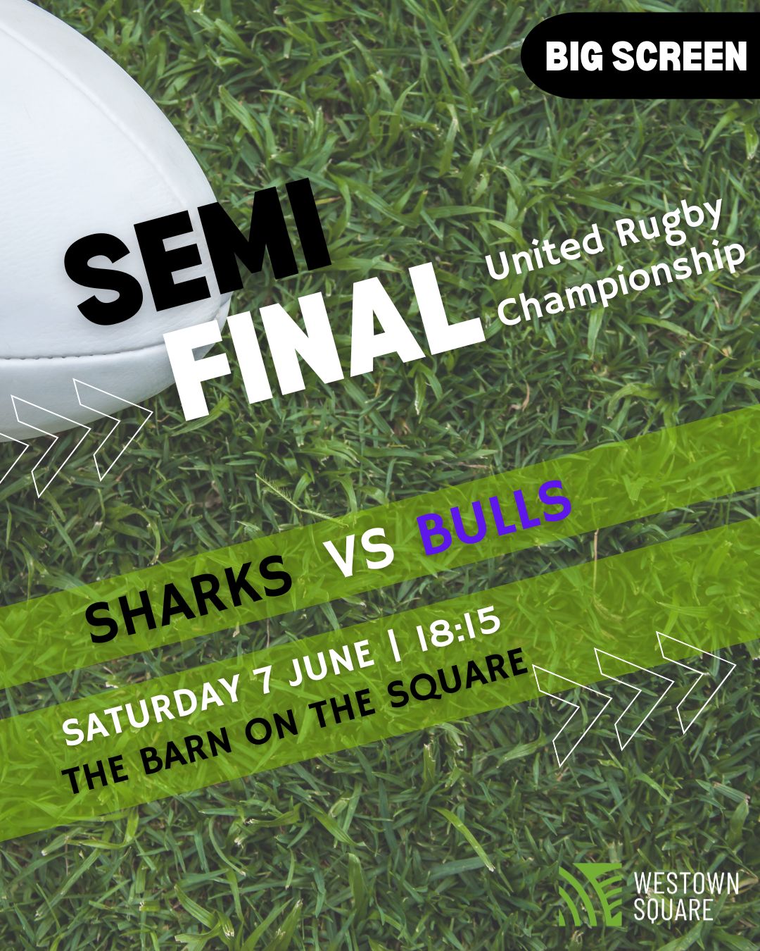 Westown - 🦈 SHARKS FANS – THIS ONE’S FOR YOU! We’re bringing the rugby ...