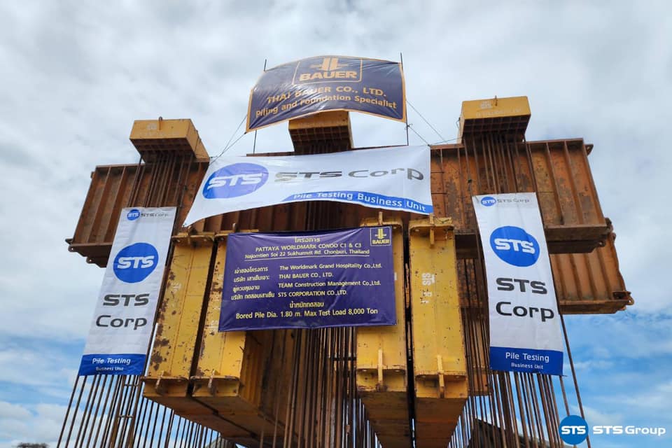 STS - การทดสอบ Full Instrumented Static Pile Load Test ของSTS Group ...