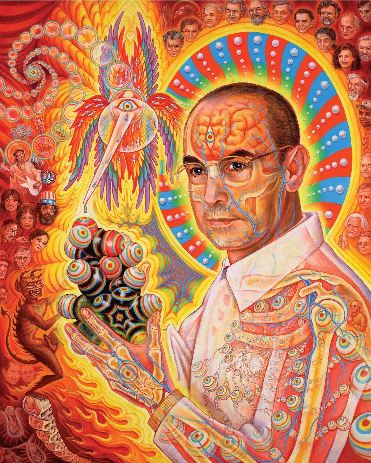 Bicycle Day - 19/4/1943 - 83 years ago !! 🚲💫🧠💫🚲 Artwork