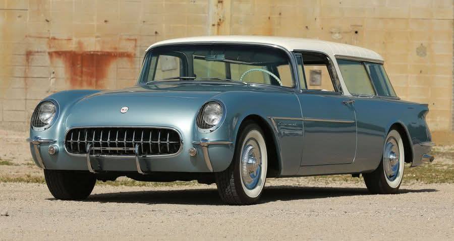 1954) Corvette Nomad Station Wagon concept.