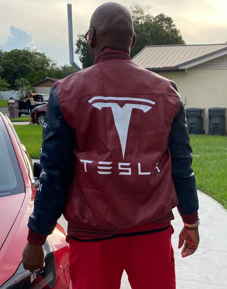 Just got the Tesla Bomber jacket. Can't wait to wear this next