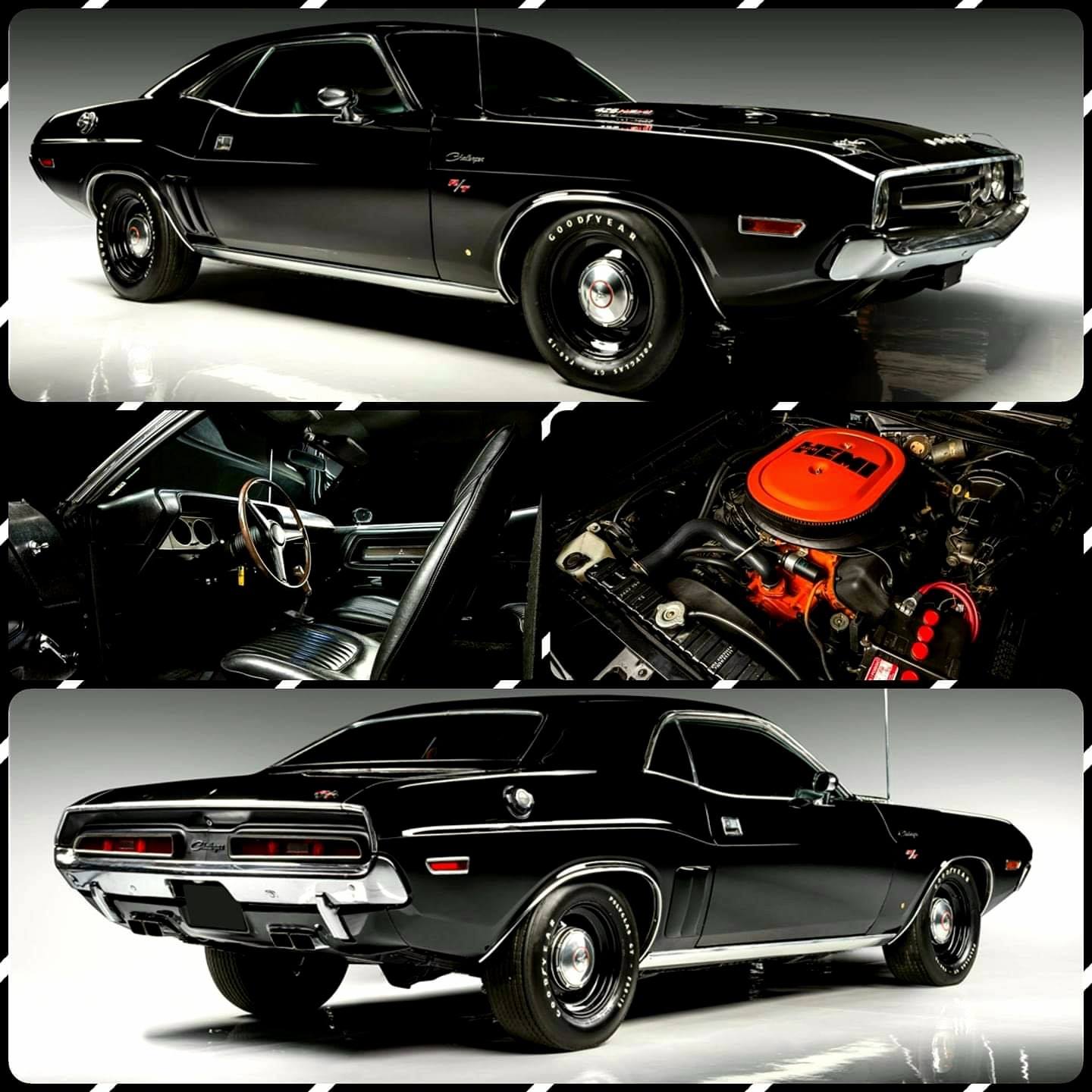 This 1970 Dodge HEMI Challenger R/T is powered by its original