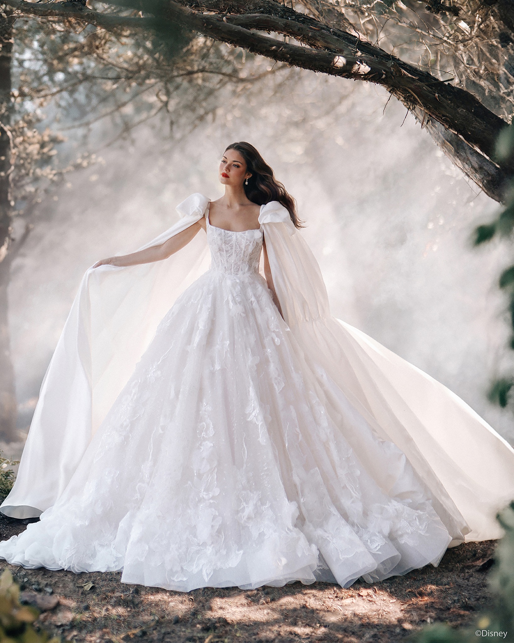 wedding dress snow white Disney Fairytale Weddings offers a perfect alternative for outdoor spaces Snow White Inspired Gowns for