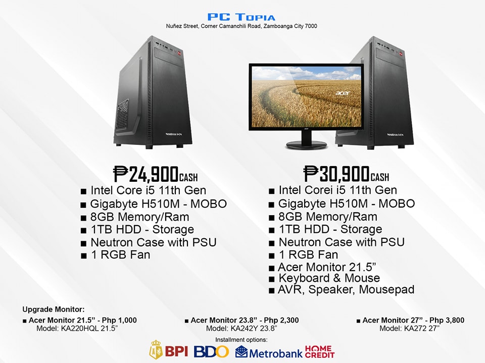 NOW AVAILABLE 🖥️ ASSEMBLED DESKTOP... - PC Topia Computers | Facebook