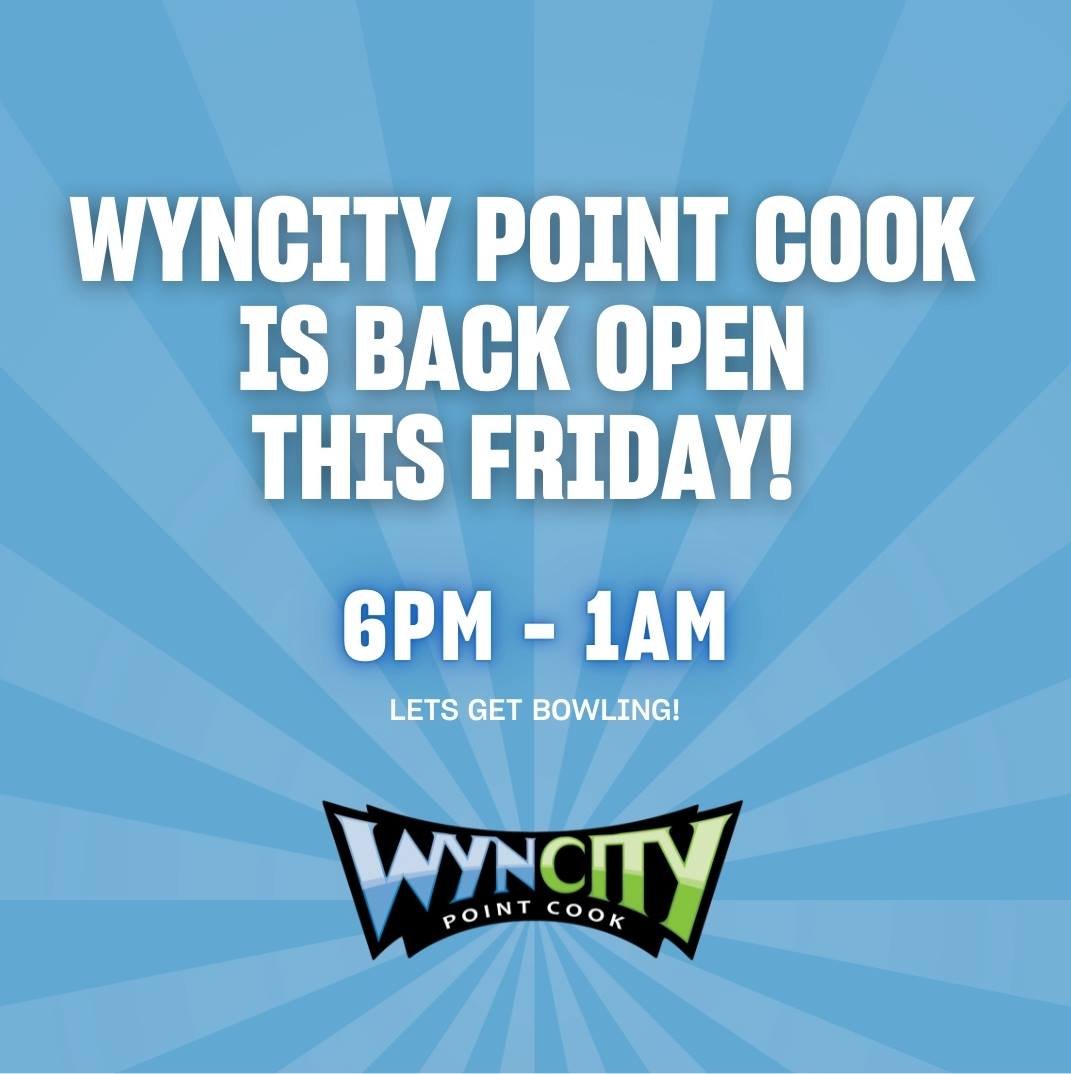 THE TIME HAS COME 🤩 Wyncity... - Wyncity Bowl & Entertainment | Facebook