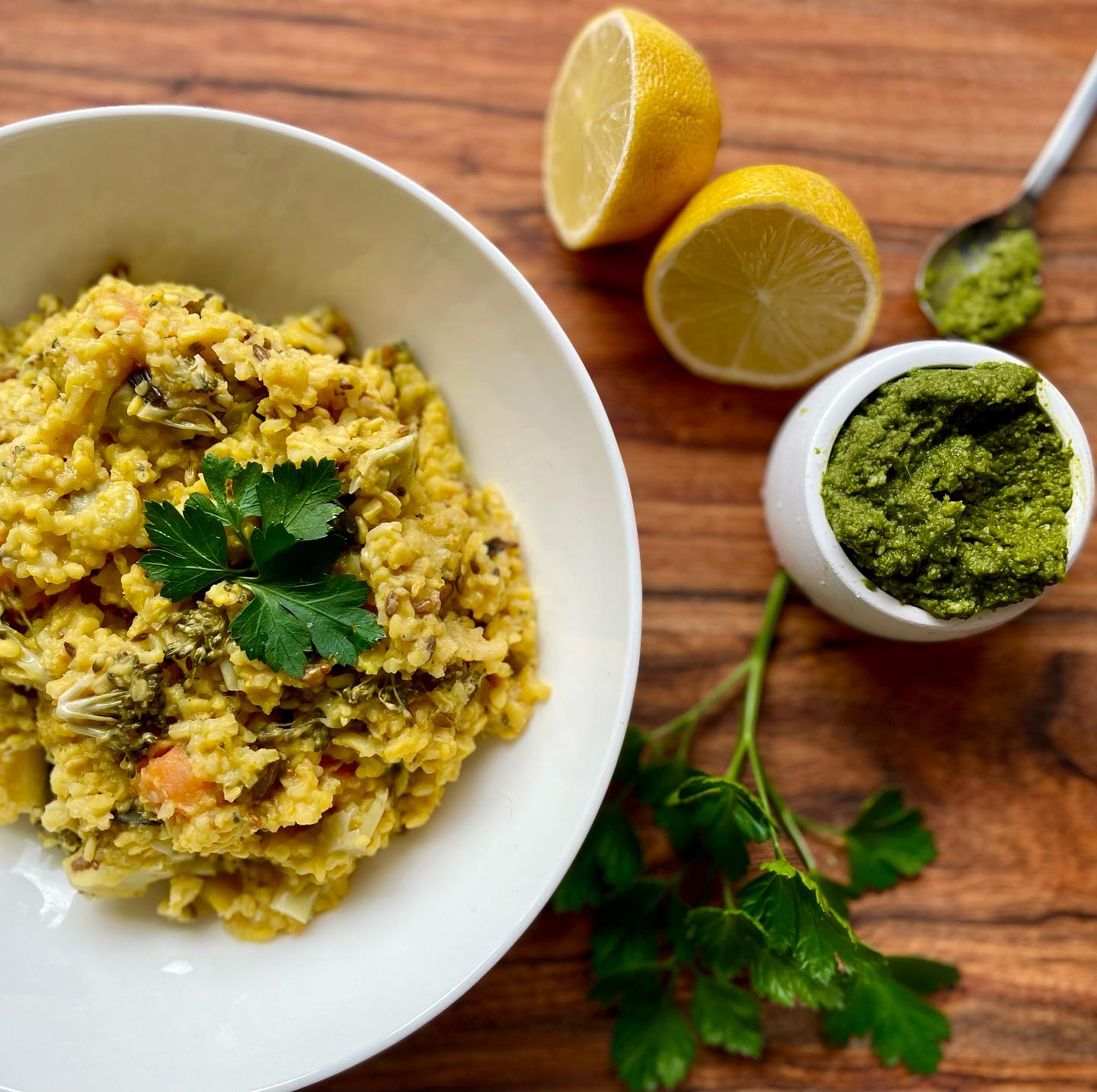 Honey - Our dish: Kitchari with Fresh Coriander Chutney 🍚 This dish is ...