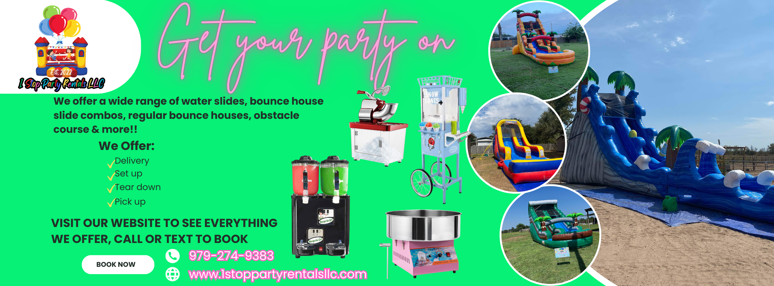 1 Stop Party Rentals LLC