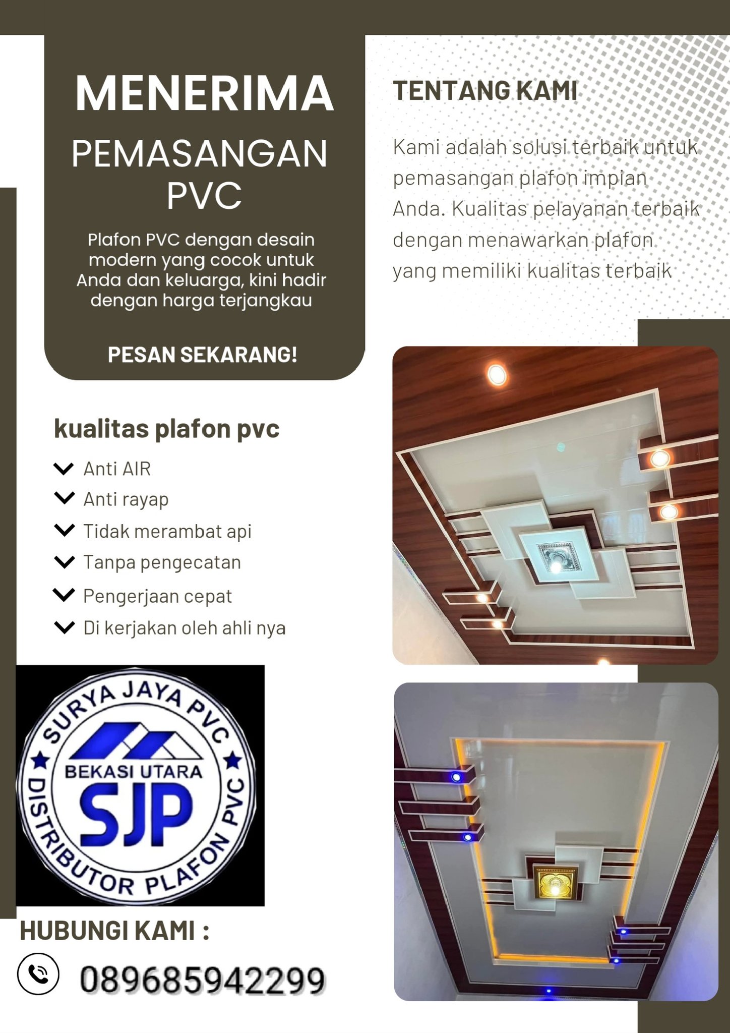 Raja plafon PVC | East Jakarta
