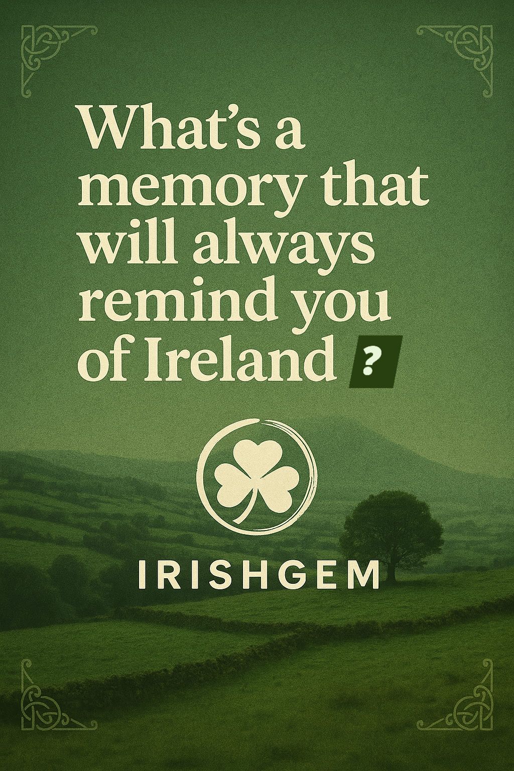 Curated visual reference: Gallery Detail: The Irish Irish Question Of The Day Every Day I
