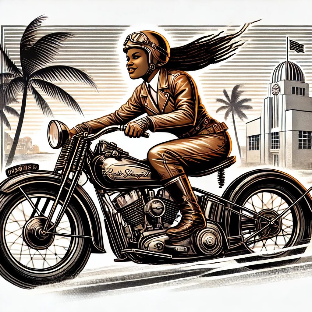 🏍️ Bessie Stringfield: The Motorcycle Queen of Miami 🏁 Meet Bessie ...
