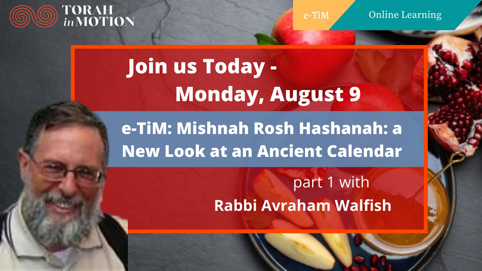 Torah in Motion - Happy Elul! To celebrate this new month...