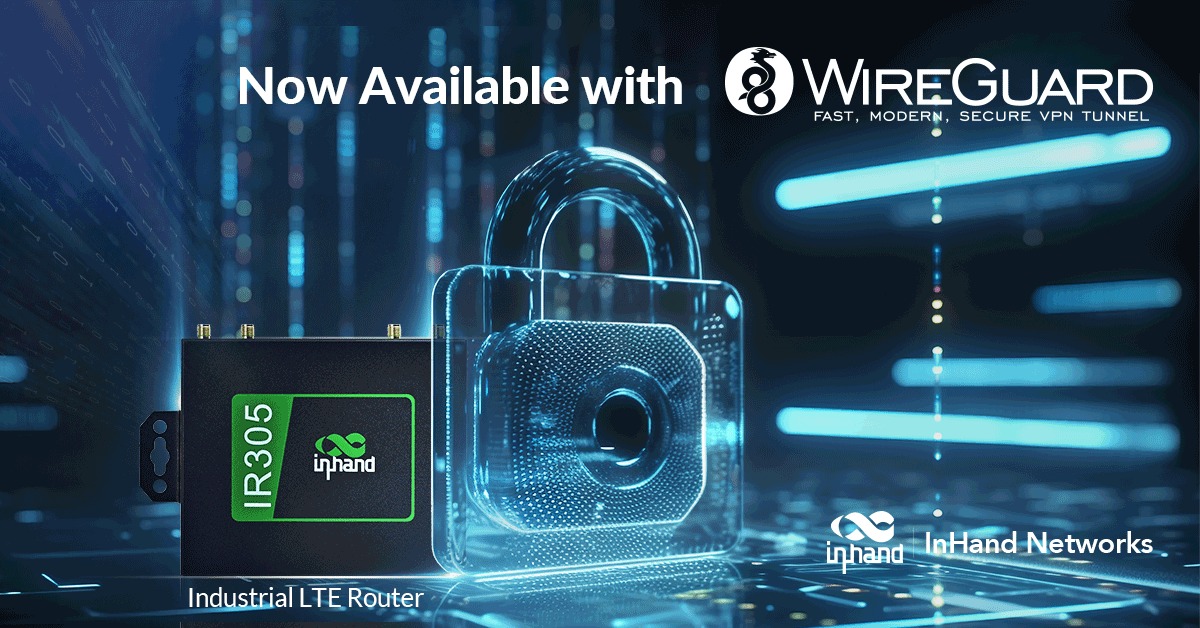 InHand Networks - The IR305 industrial LTE #router is now...