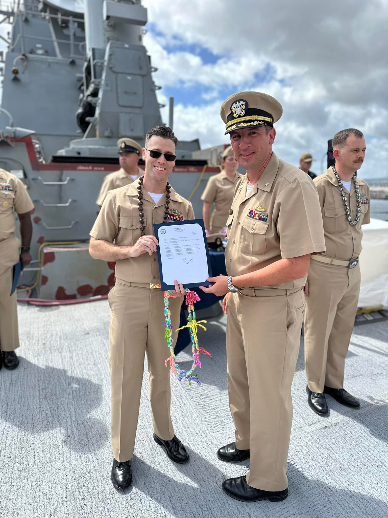 The star on top⭐️ Please join... - USS Daniel Inouye DDG 118