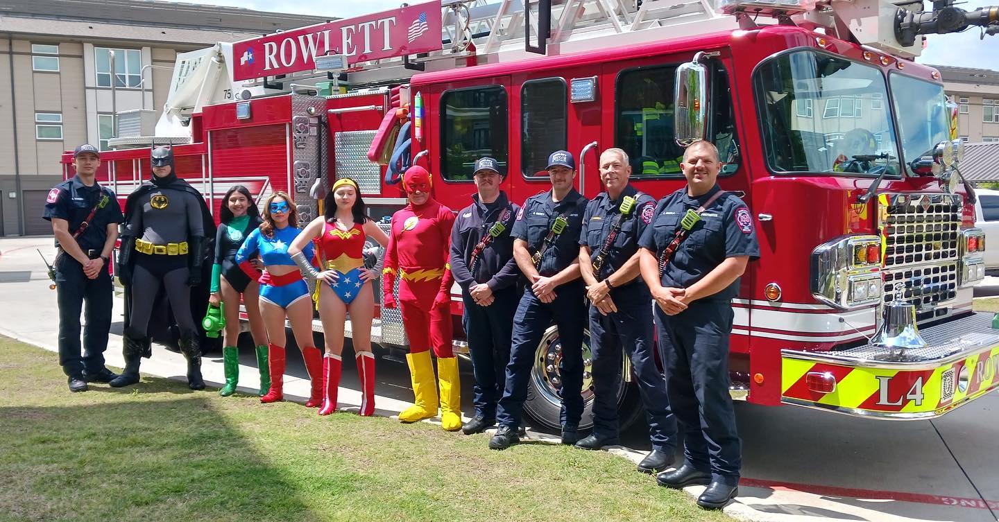 The guys from 4A got to meet... - Rowlett Fire Department