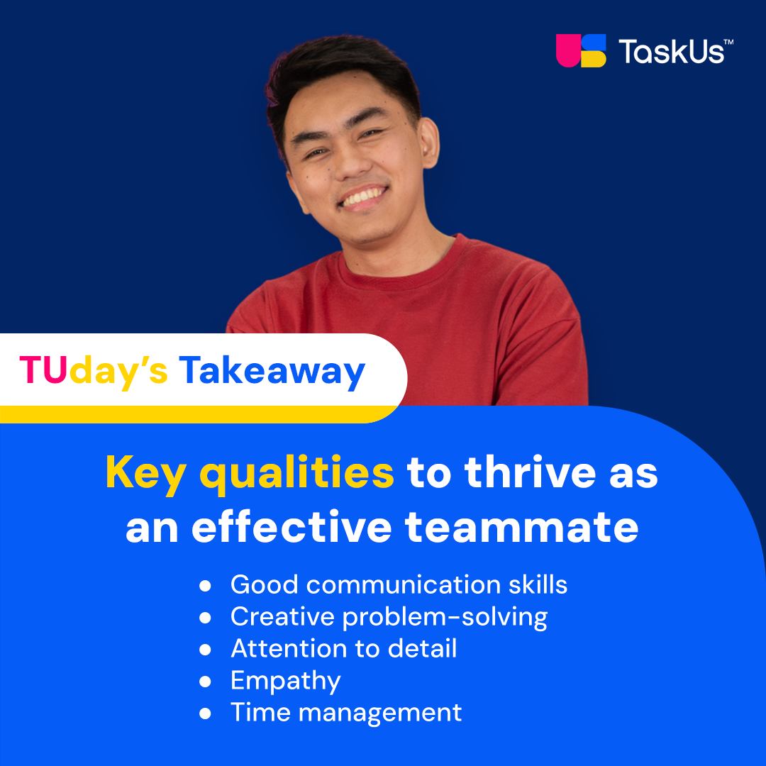 TaskUs - Being a teammate can be both fulfilling and rewarding and you ...