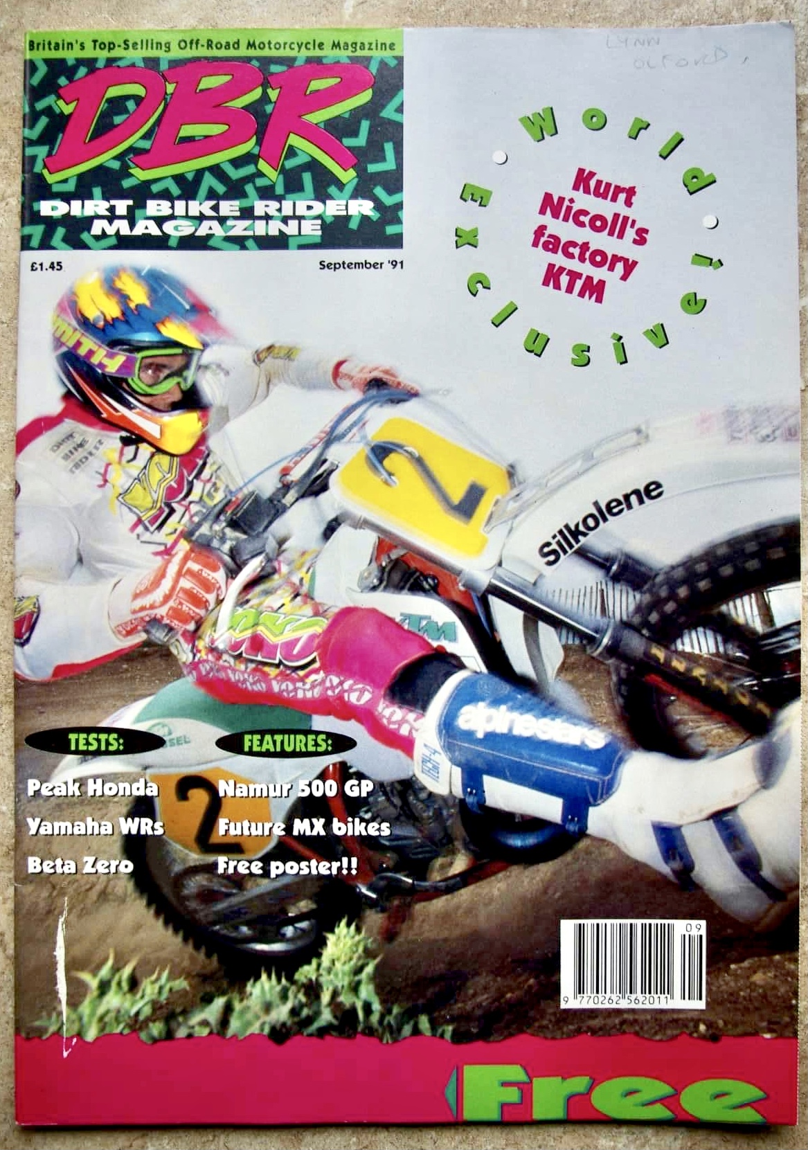Rob Andrews MX - Cover shot from DBR featuring my test of... | Facebook