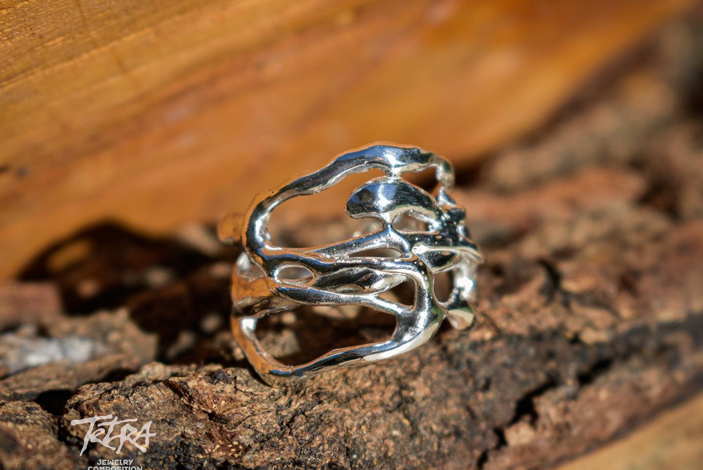 TETRA Jewelry's - New ring design, liquid silver on your... | Facebook