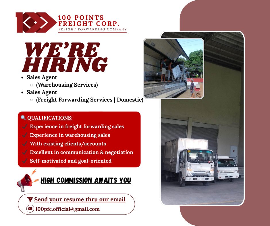 100 Points Freight Corporation | Dasmariñas