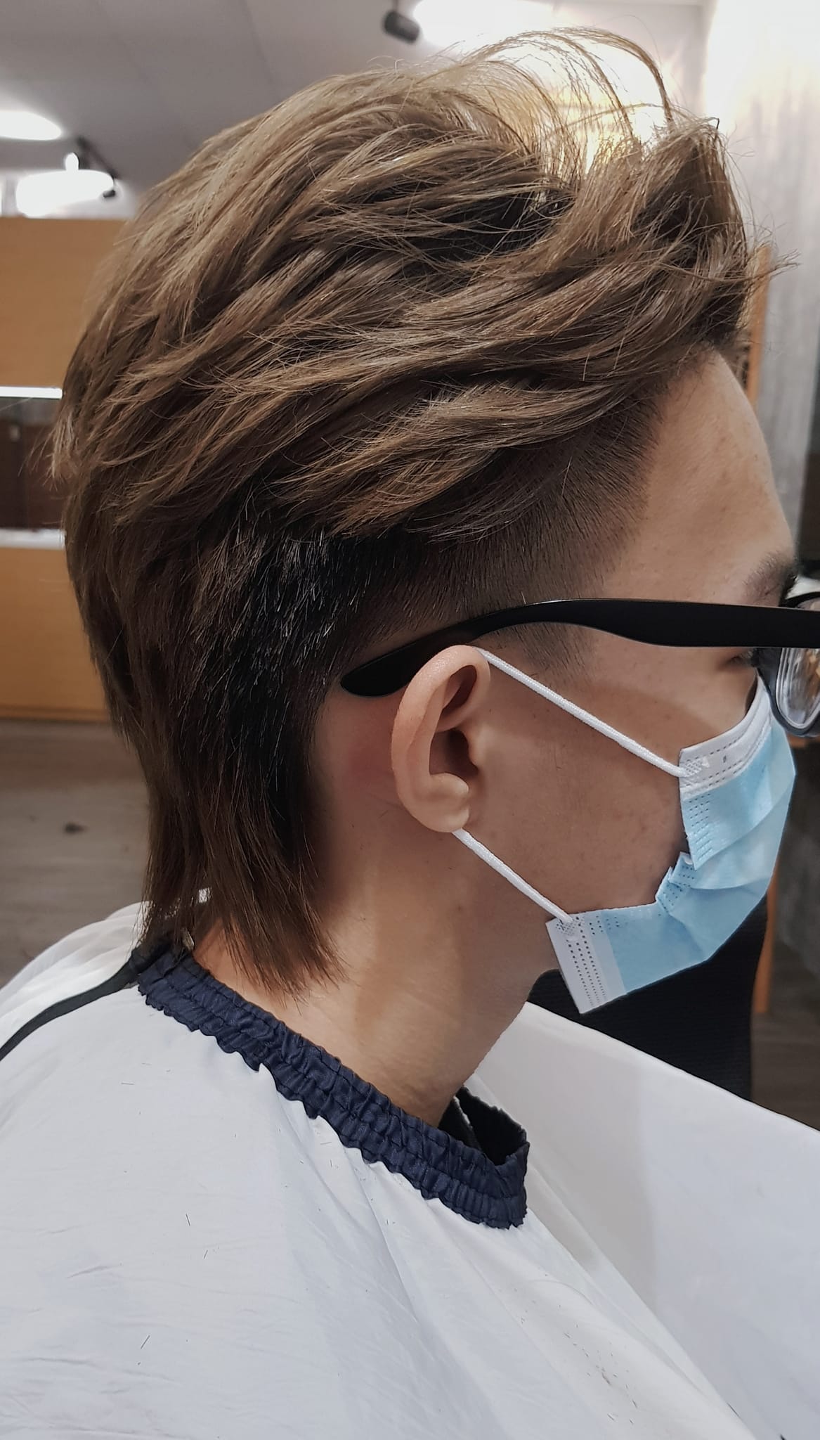 Katamo studio - 小狼尾发型 #wolfhaircut #menhairstyle...