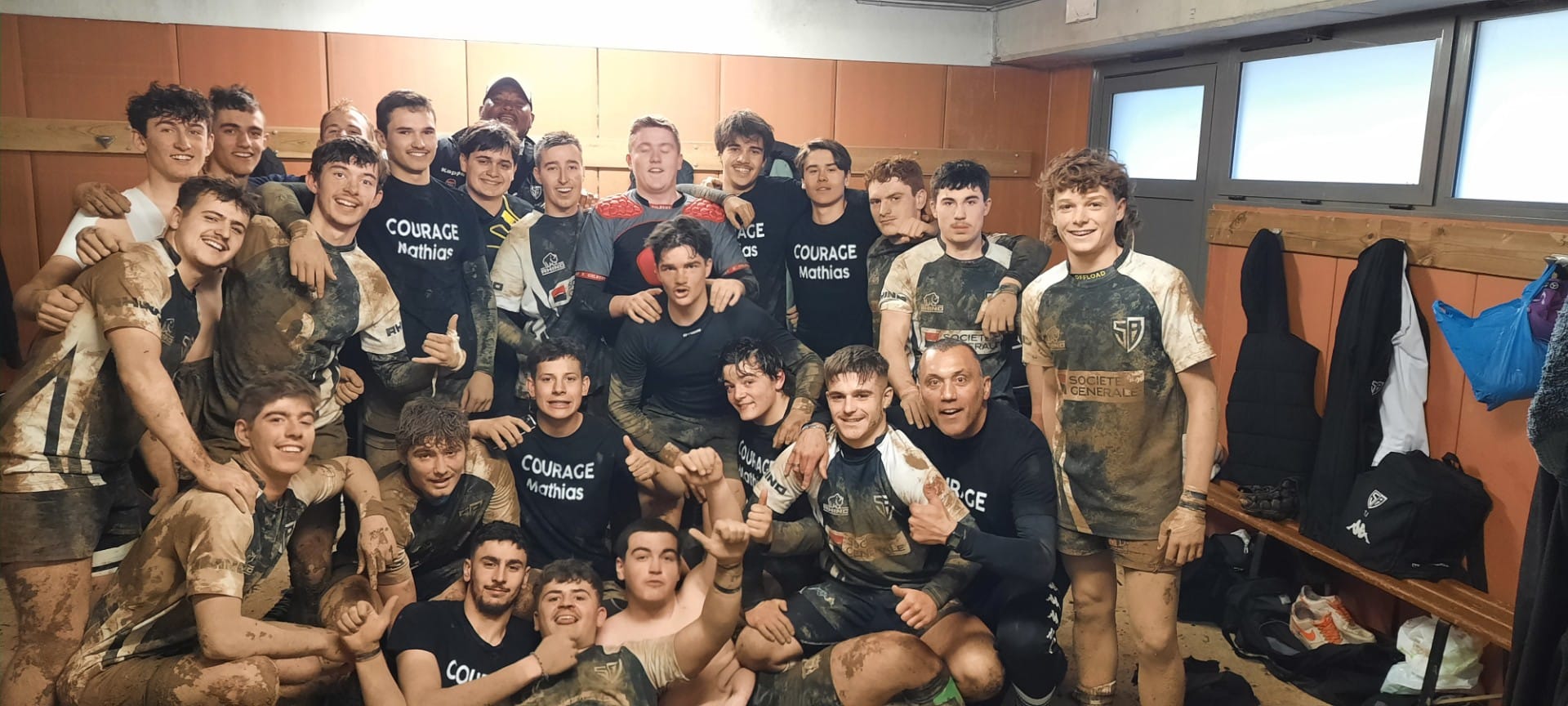 Bravo aux Juniors qui y ont cru... - Stade Bagnérais Rugby