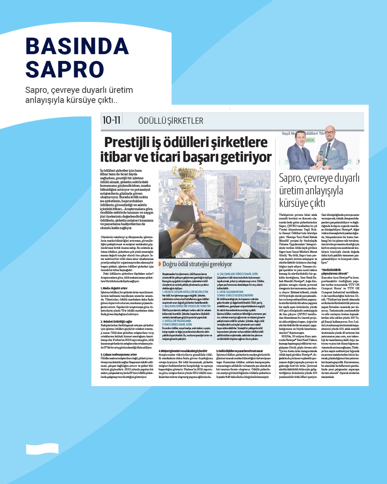 Sapro Temizlik Ürünleri | Istanbul