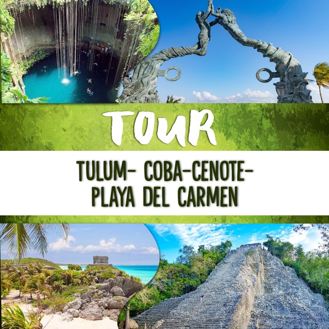 Tulum Coba Cenote Playa Del Carmen Tour | Cancún