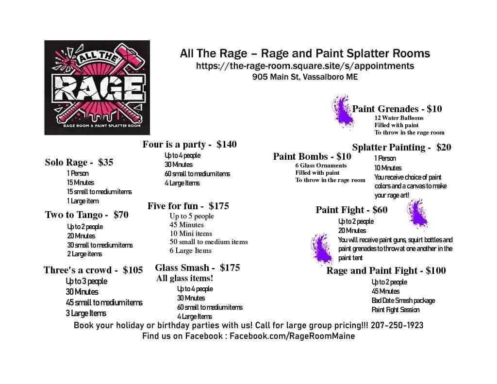 All The Rage | Winslow ME