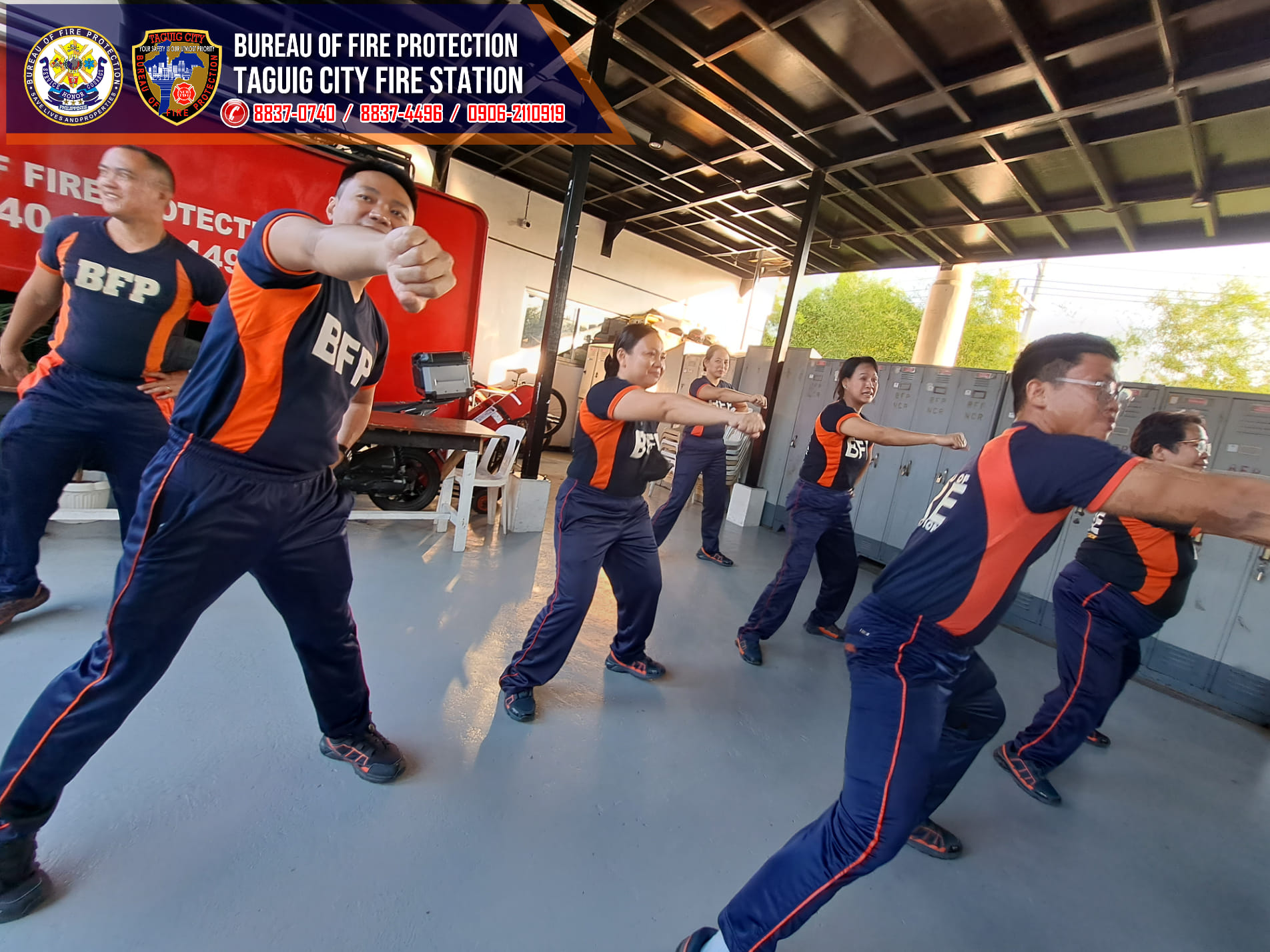 BFP - Physial Fitness Activity | ZUMBA 27 April 2023 Taguig City Fire ...