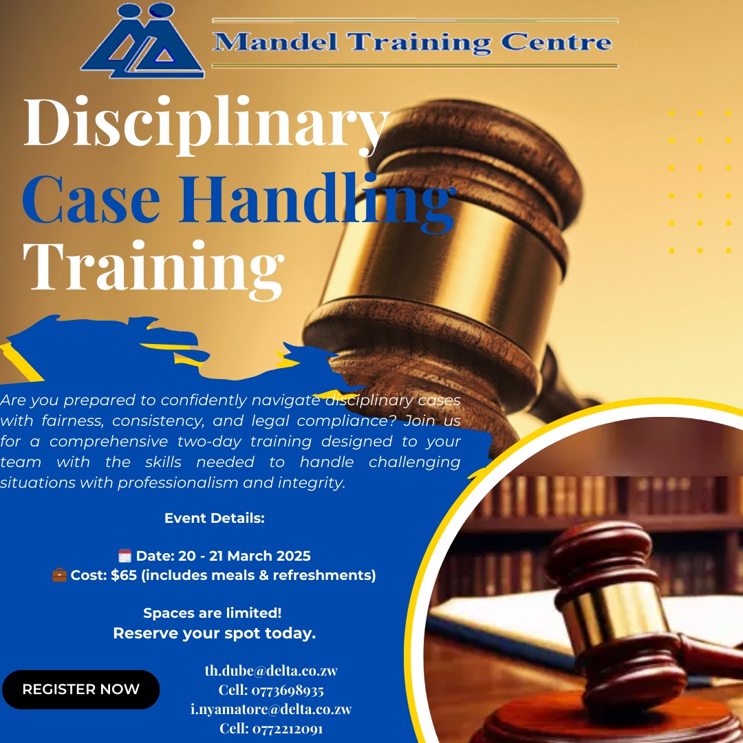Mandel - Elevate Your Leadership Skills! Disciplinary handling is an ...