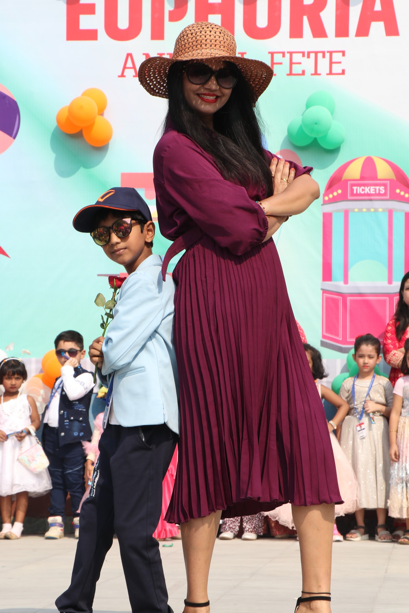 The ramp walk... - Indirapuram Public School - Pratap Vihar