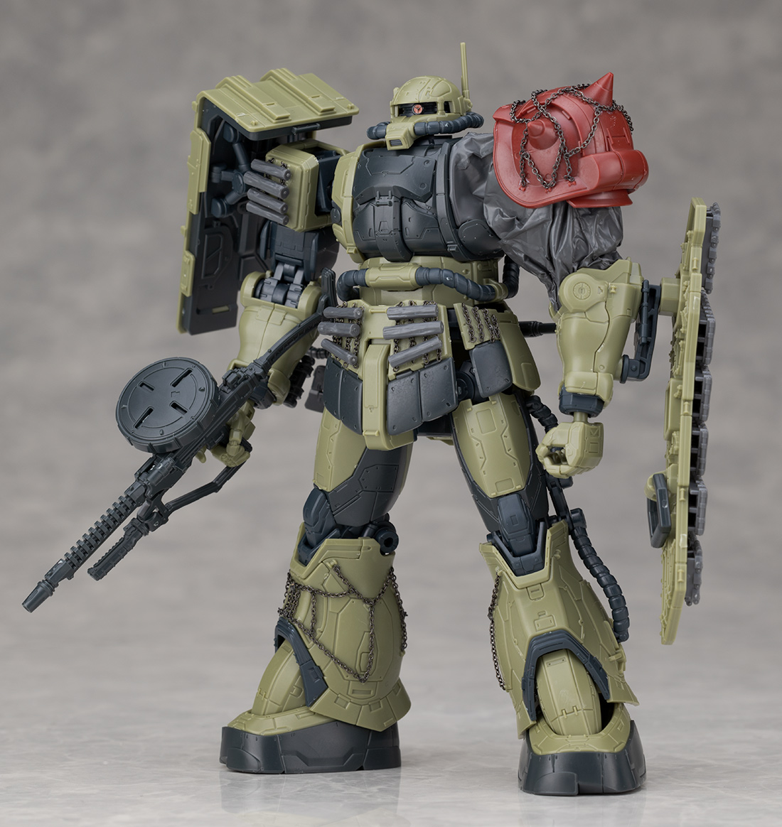 UPDATE P-Bandai HG Zaku II F-type LeShon Custom & Unidentified