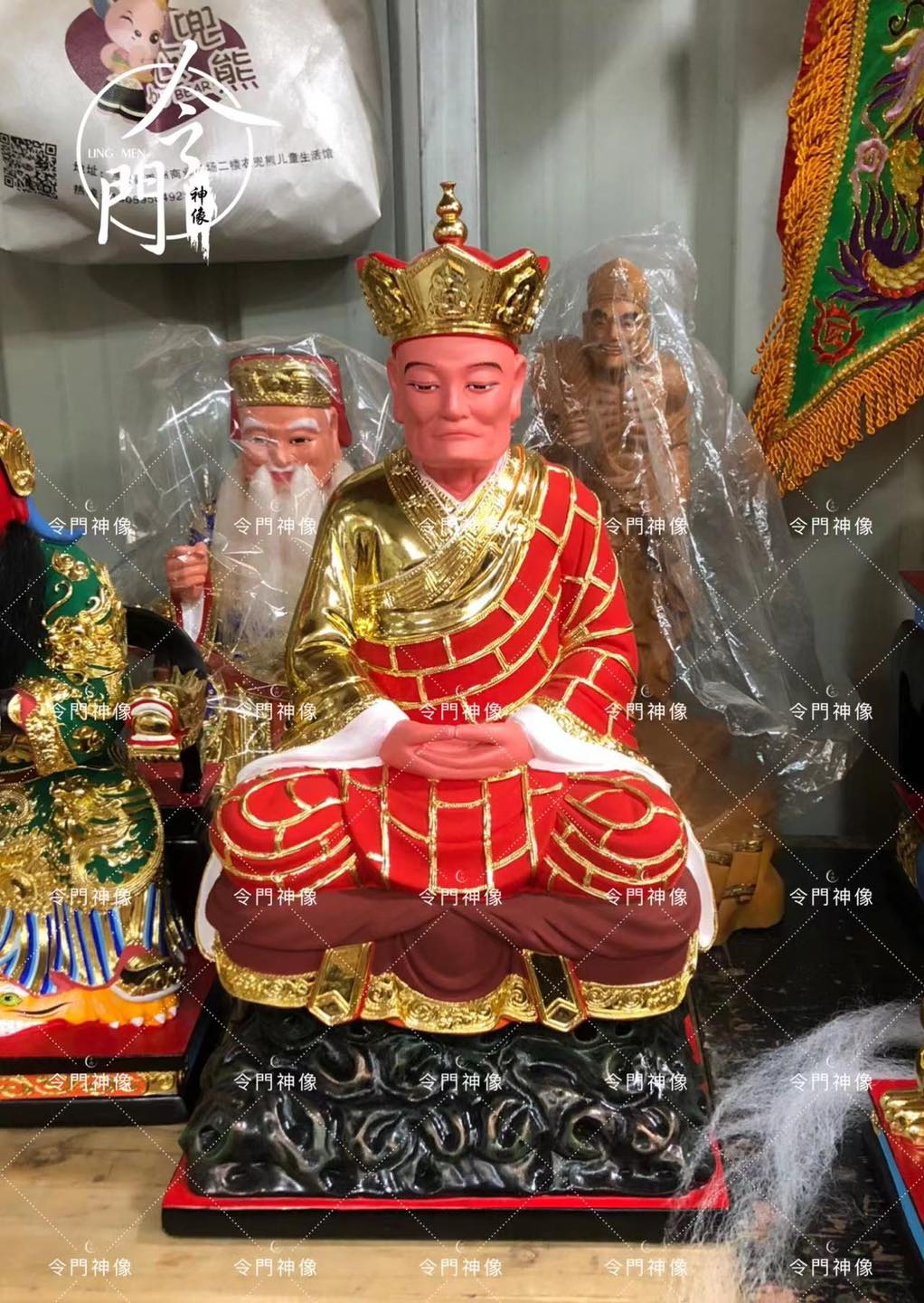 大峰祖师，相传北宋年间著名高僧，祂发愿欲建石梁以助众生渡过湍急... - 令門神像 Ling Men Art Gallery | Facebook