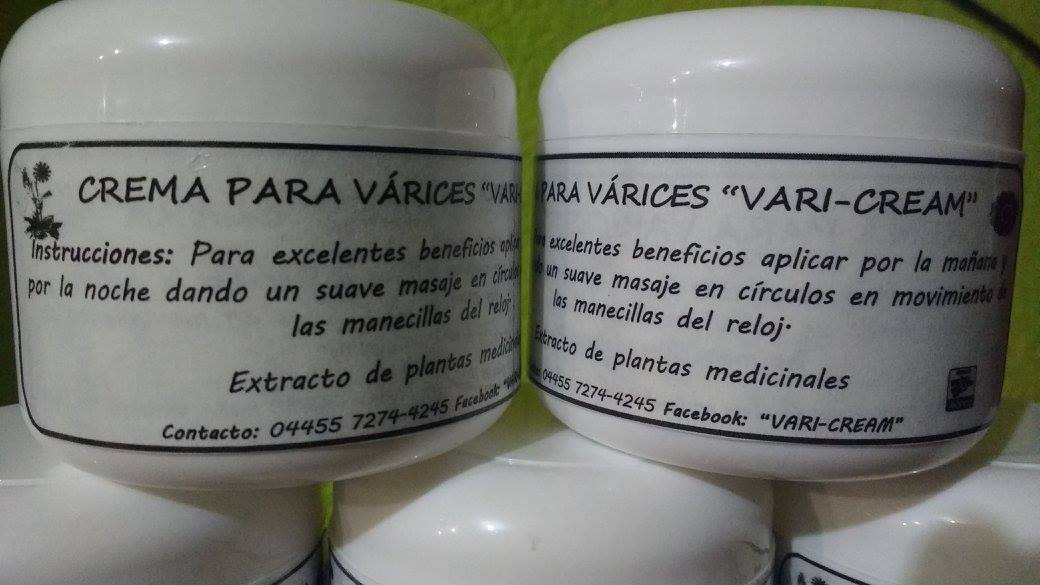 Crema para Várices 
