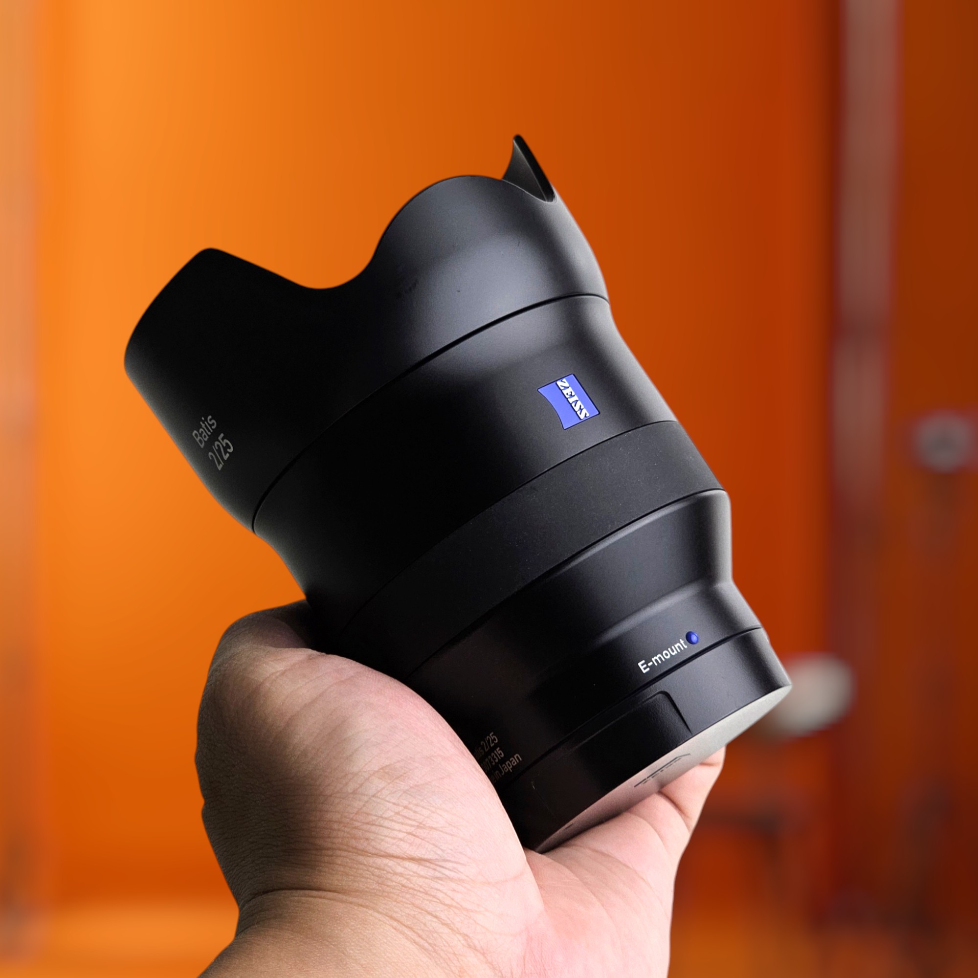 Sony 25mm F2 Zeiss Carl Zeiss Batis 2/25 Wide Angle Lens for New