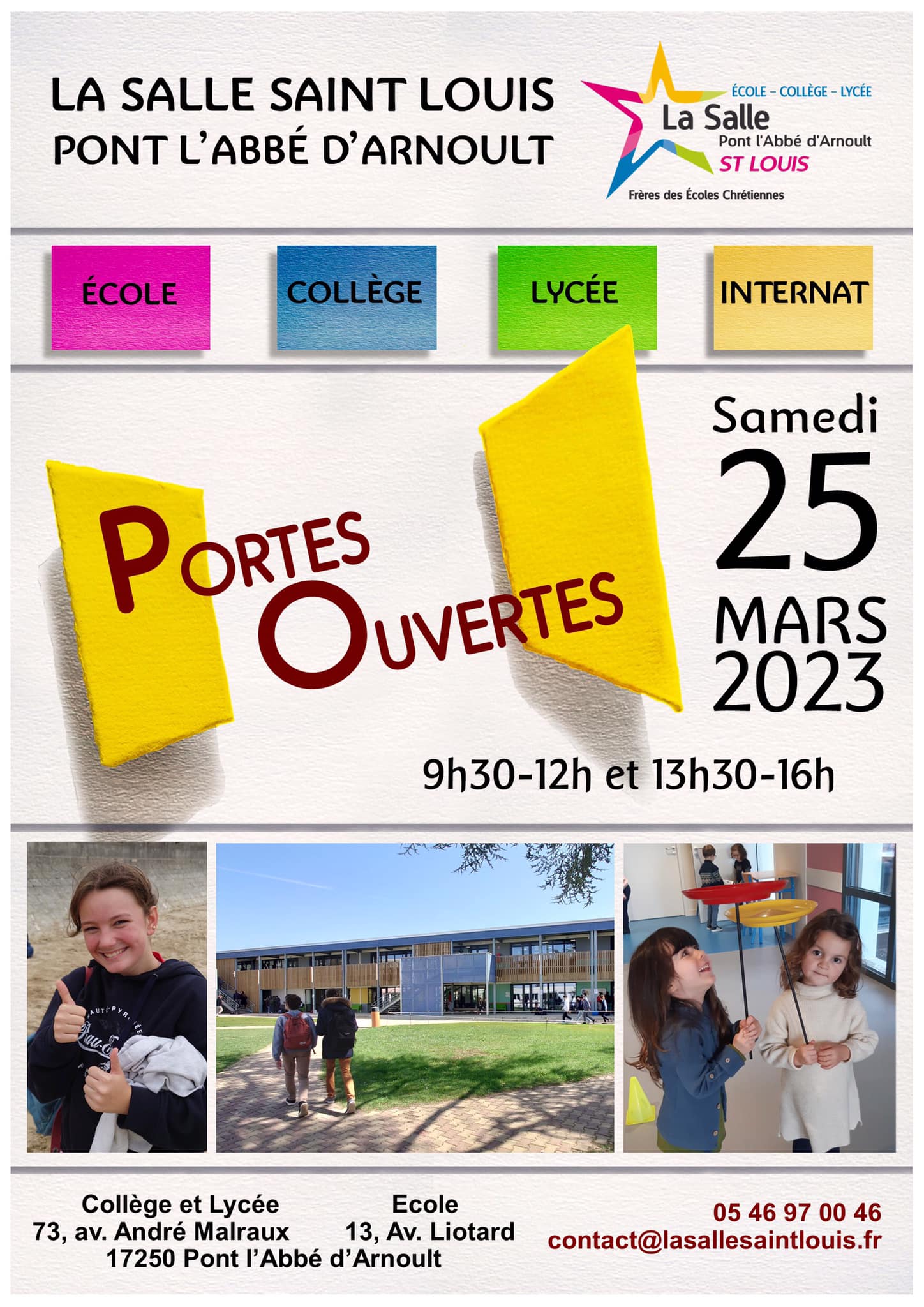 Lycée Saint Louis Pont L Abbé D Arnoult