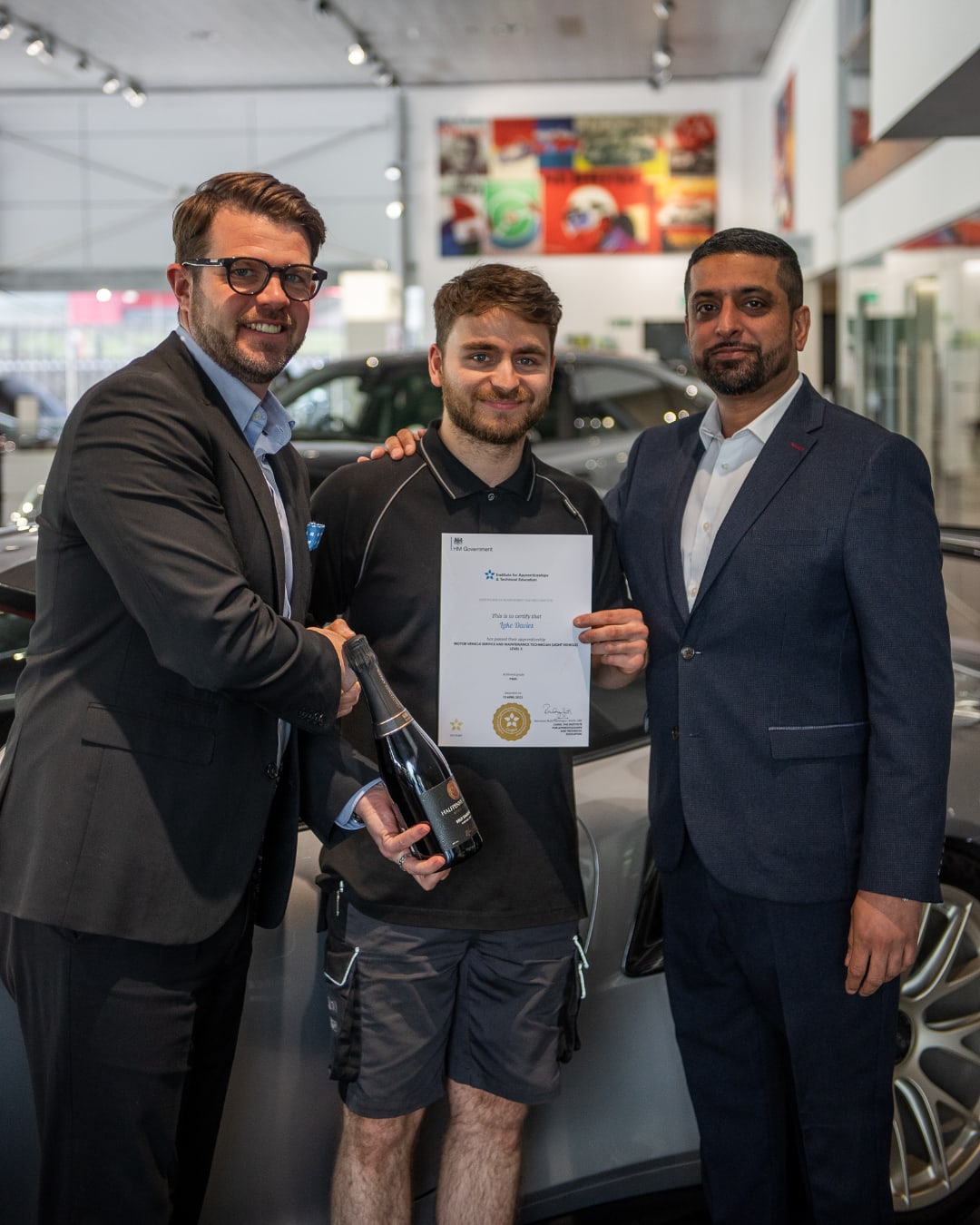Porsche - We're delighted to officially congratulate Luke on the ...